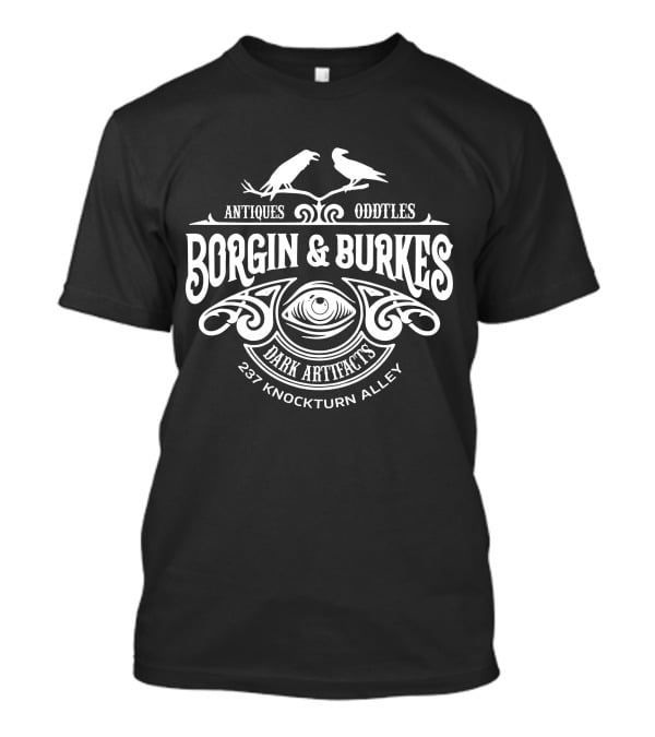 Borgin And Burkes Antiques Oddities Dark Artifacts 237 Knockturn Alley T-Shirt