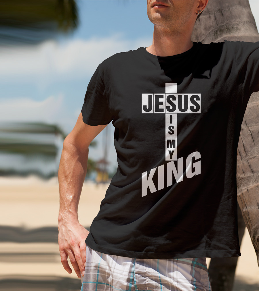 Jesus Is My King Cross T-Shirt