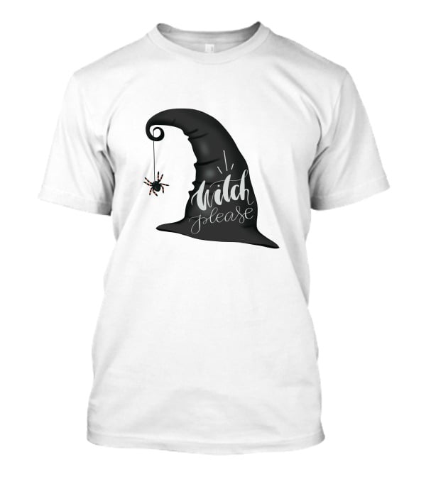 Witch Please Hat With Hanging Spider T-Shirt