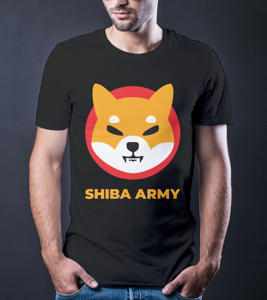Shiba Army Dog T-Shirt