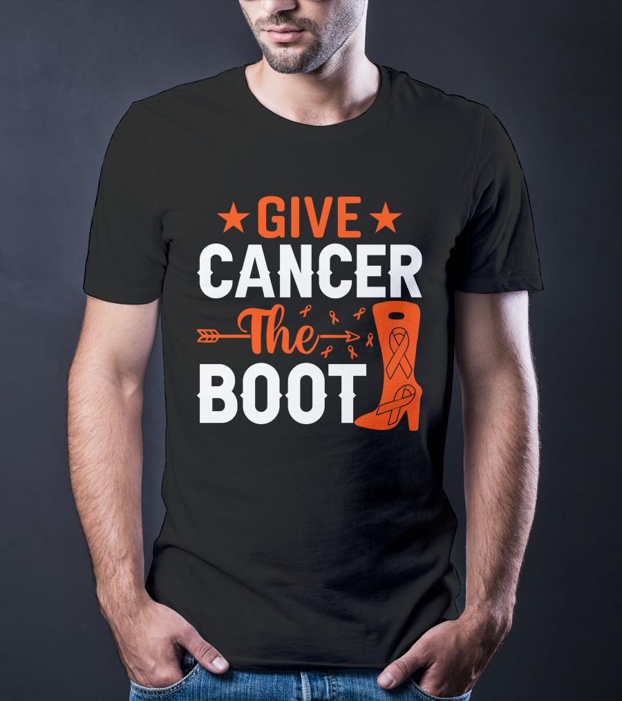Give Cancer The Boot T-Shirt