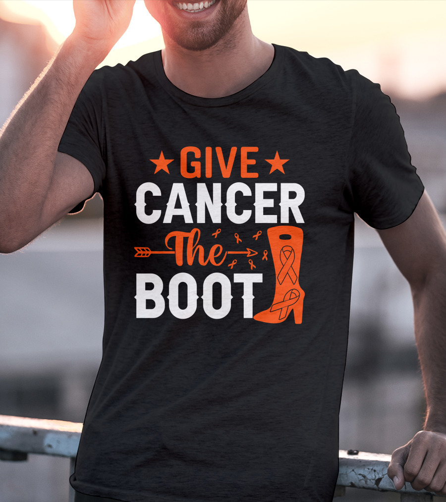 Give Cancer The Boot T-Shirt