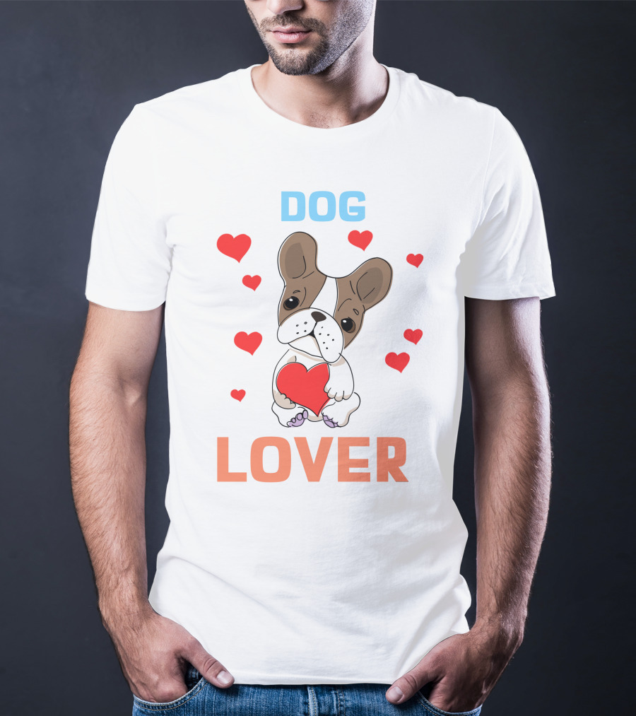 DOG LOVER Puppy Hearts T-Shirt