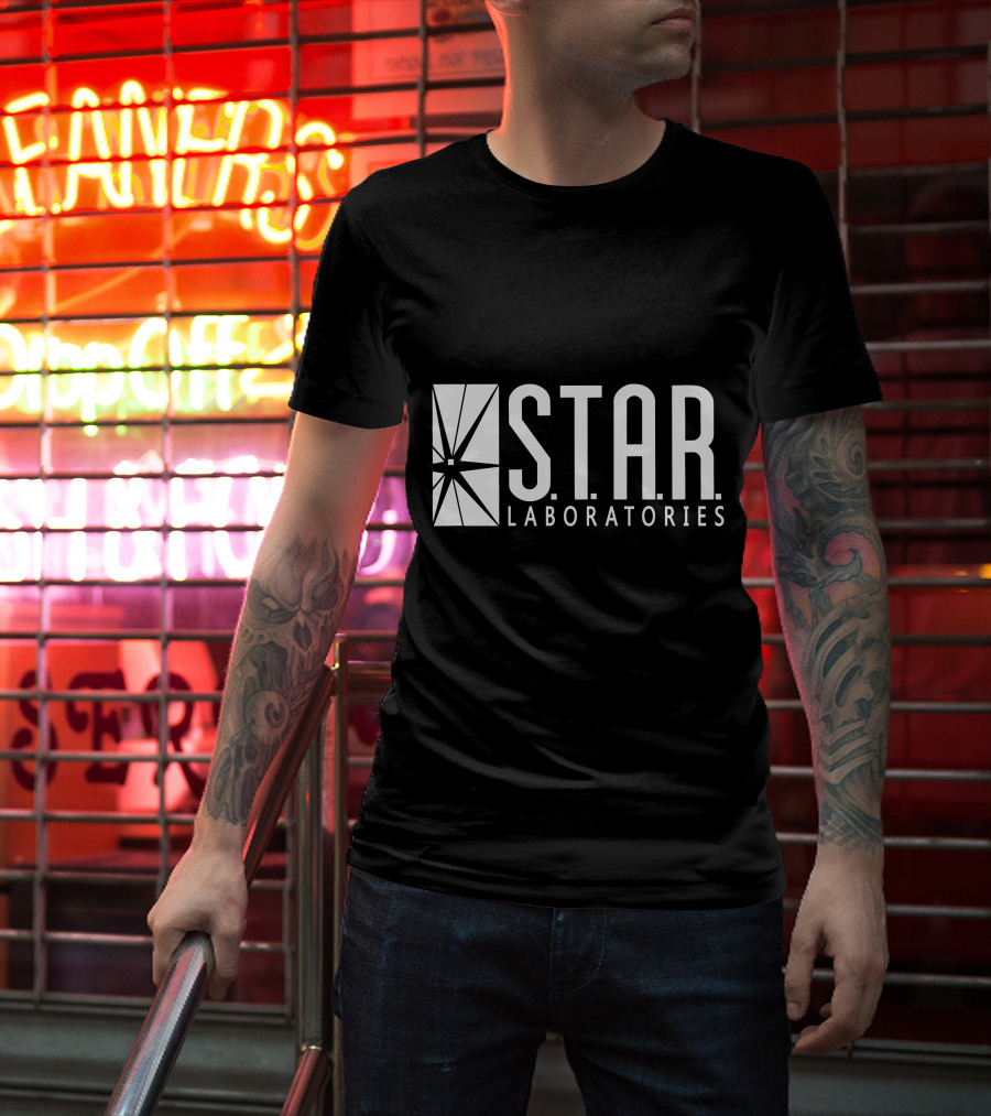 Star Laboratories Logo Flash TV Series T-Shirt
