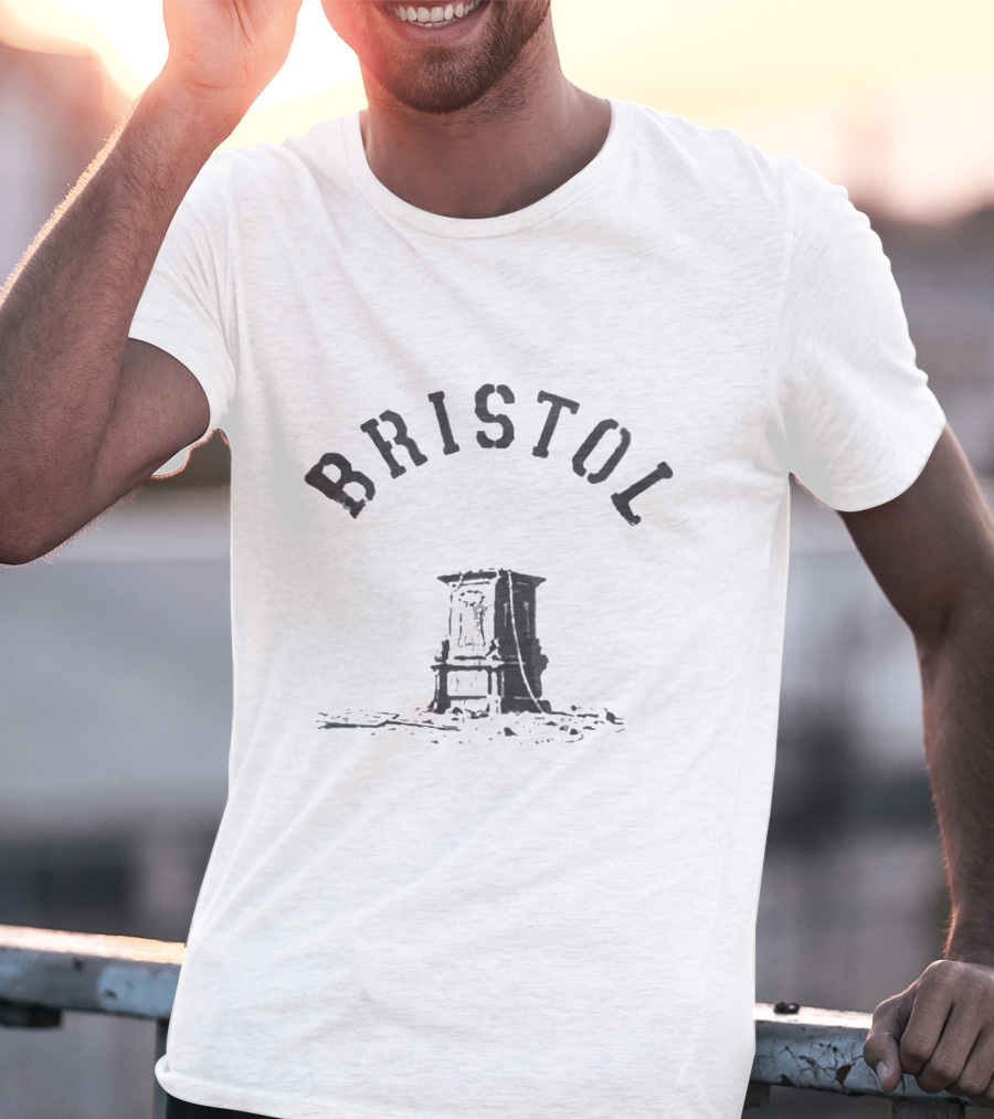 Bristol Banksy Empty Plinth T-Shirt