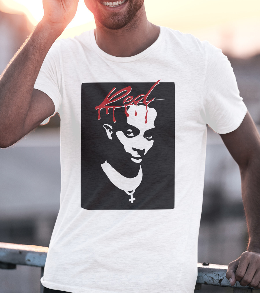 Playboi Carti Whole Lotta Red Dripping Face T-Shirt