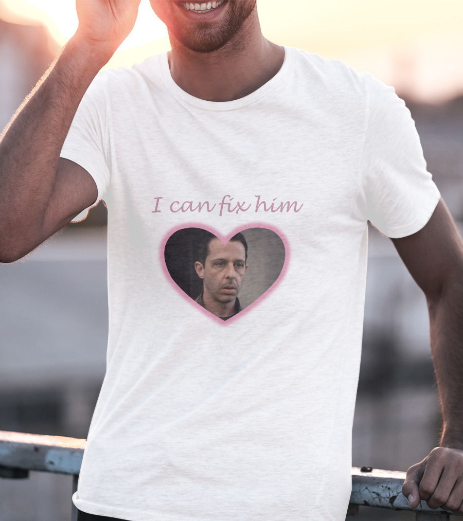 I Can Fix Him Heart Image T-Shirt