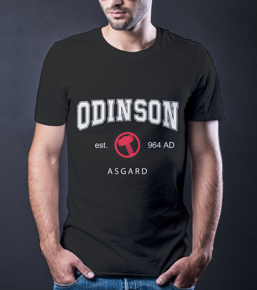 Odinson Asgard Est 964 AD Mjolnir T-Shirt