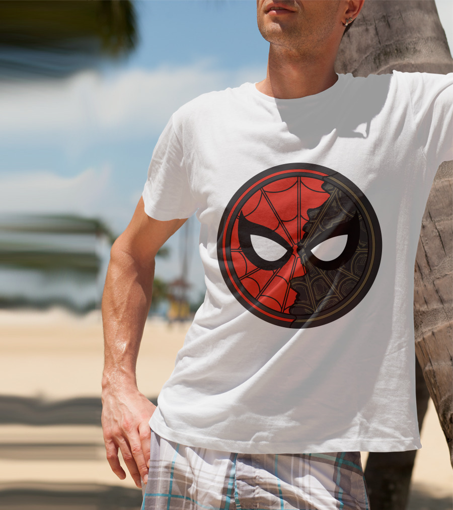Spider-Man No Way Home Dual Mask T-Shirt