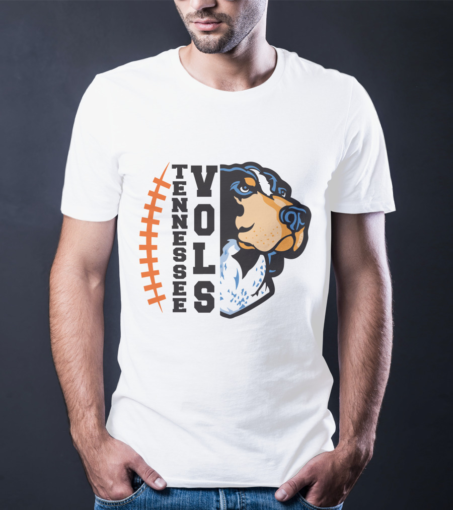 Tennessee Vols Football Dog Sublimation T-Shirt