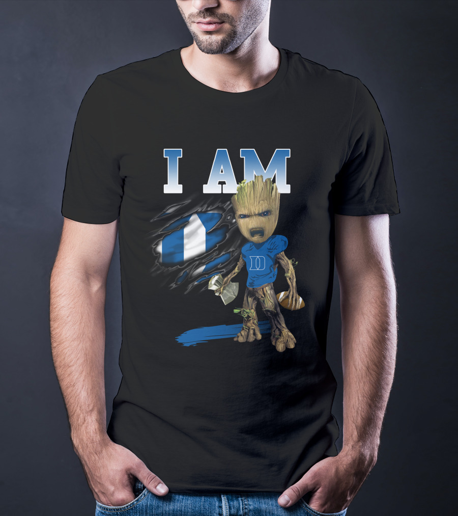 I Am Gr Dbd Groot Football T-Shirt