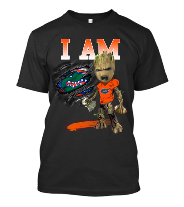 I Am Groot Florida Gators Football T-Shirt