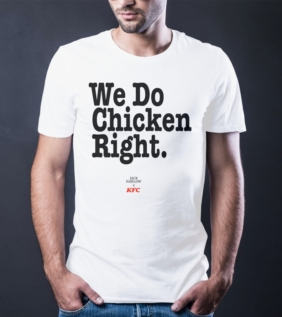 We Do Chicken Right Jack Harlow X KFC T-Shirt