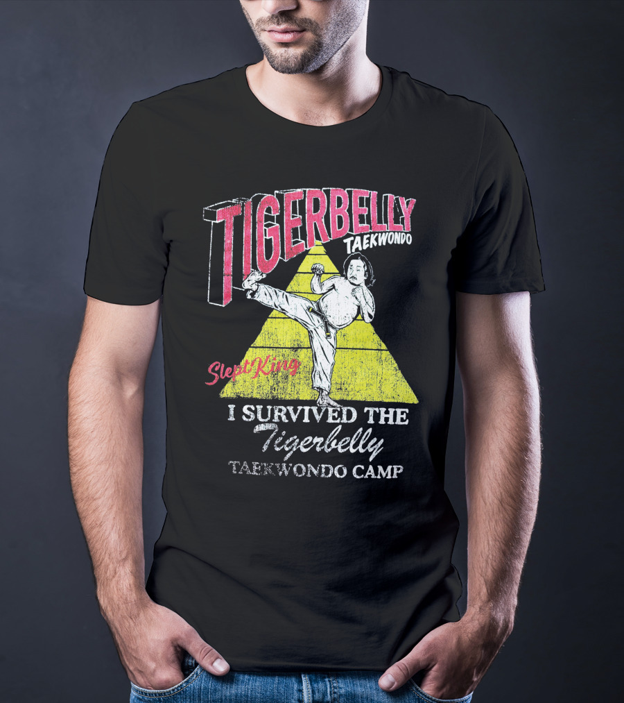 Tigerbelly Taekwondo SleptKing I Survived The Tigerbelly Taekwondo Camp T-Shirt