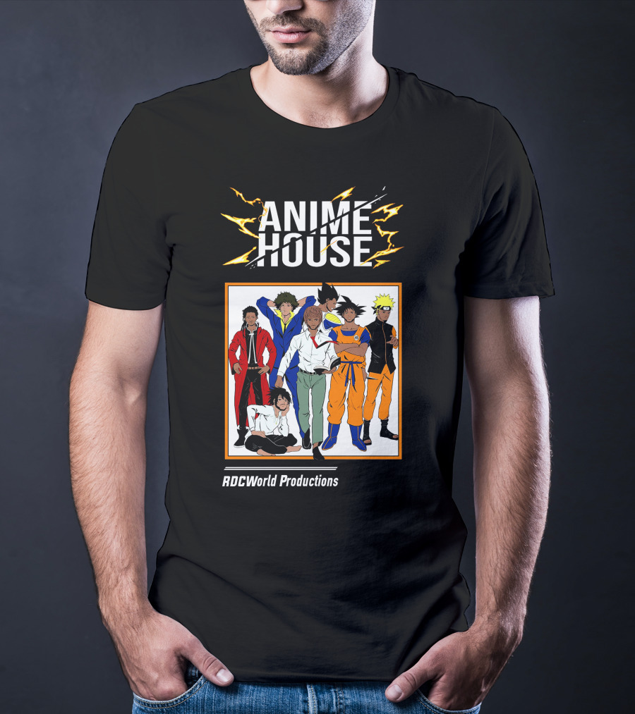 Anime House RDCWorld Productions Manga Characters T-Shirt