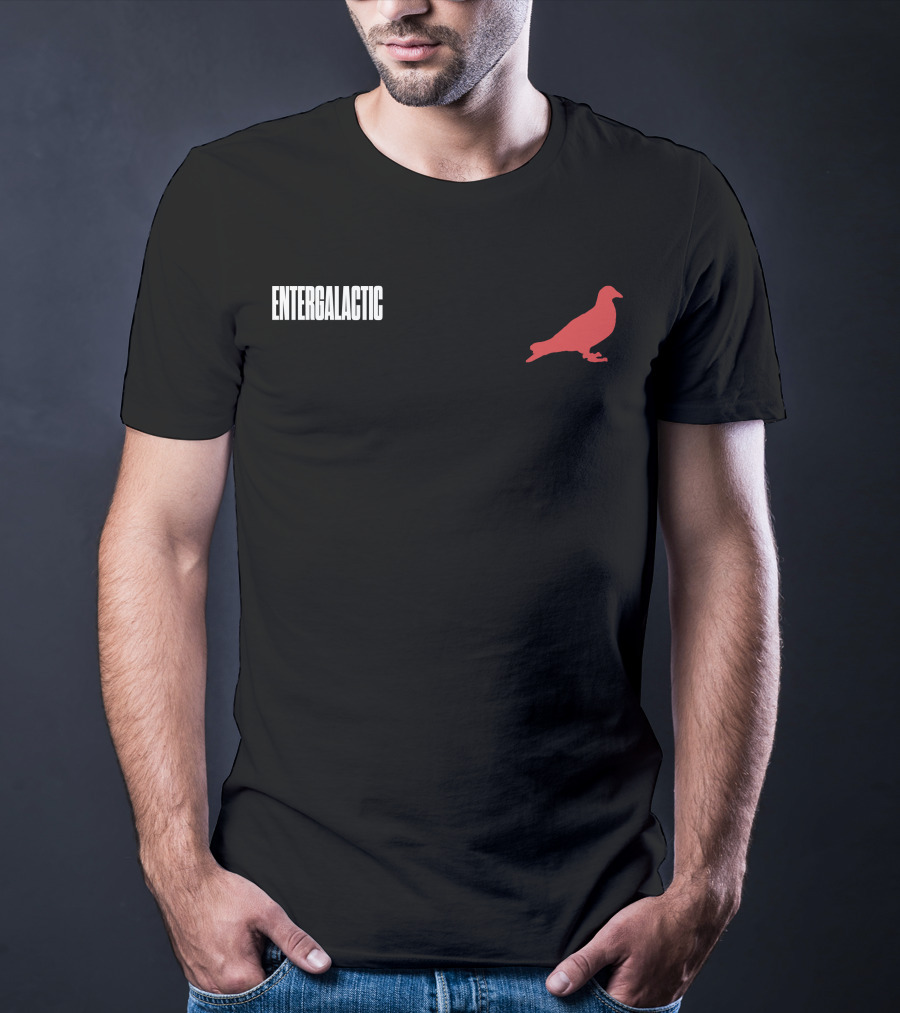Entergalactic Staple Rager Coach Collaboration With Pigeon T-Shirt