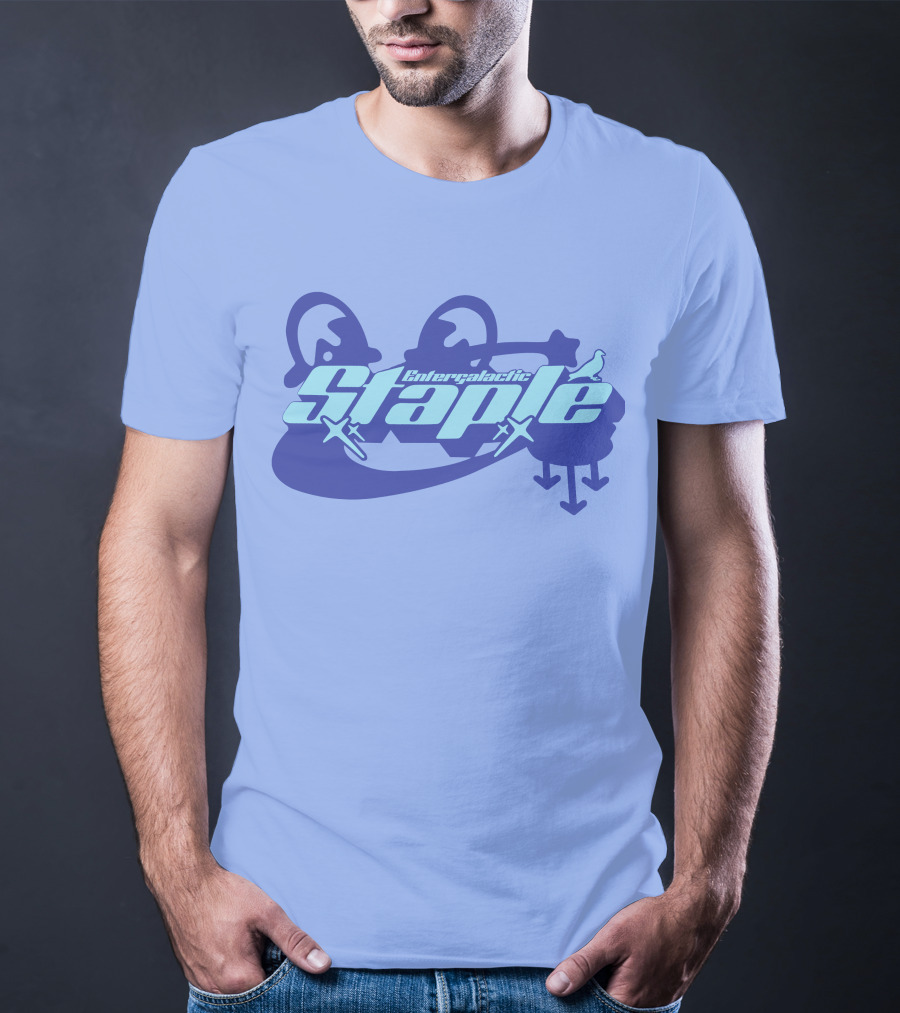 Entergalactic Staple Pigeon Skateboard Collaboration T-Shirt
