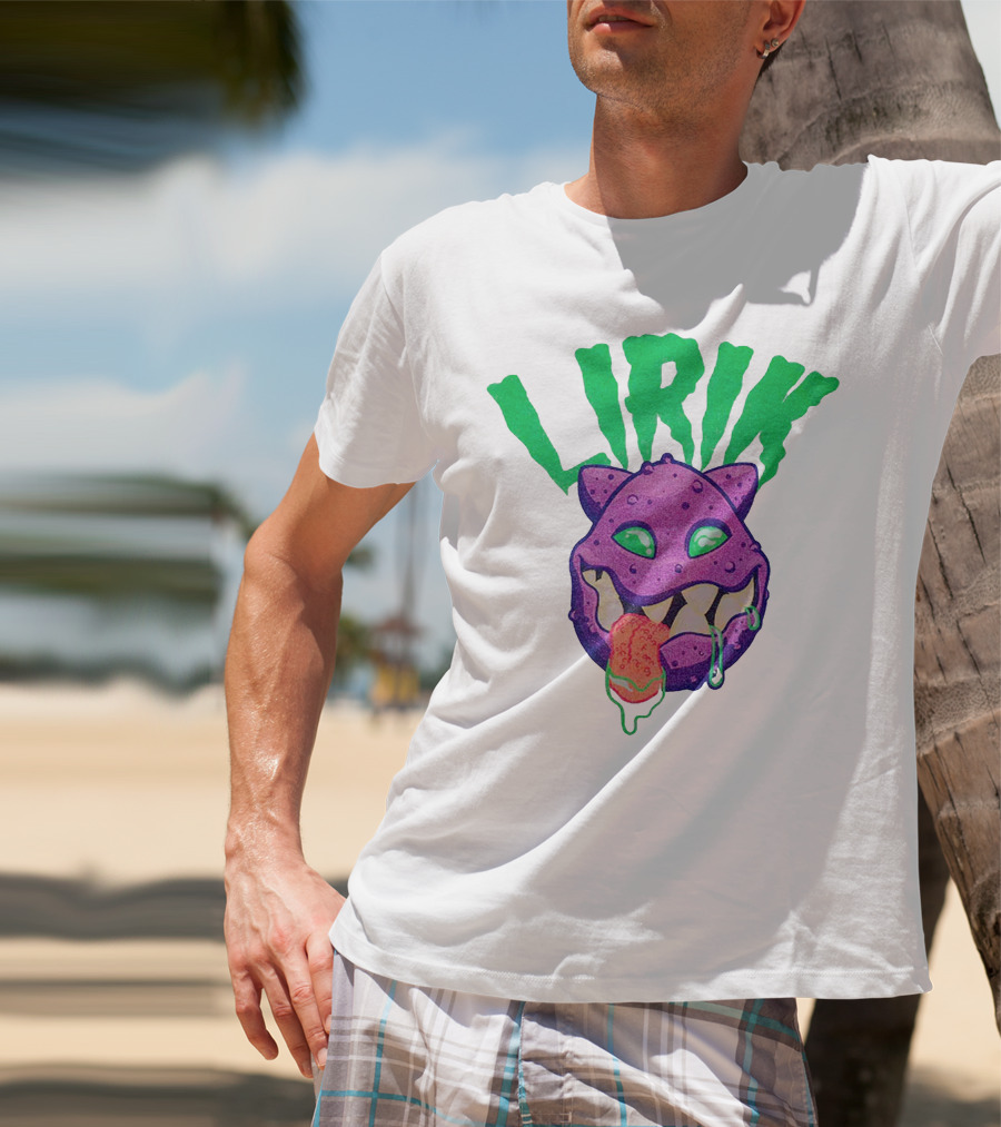 LIRIK JAWS LS Monster Head T-Shirt