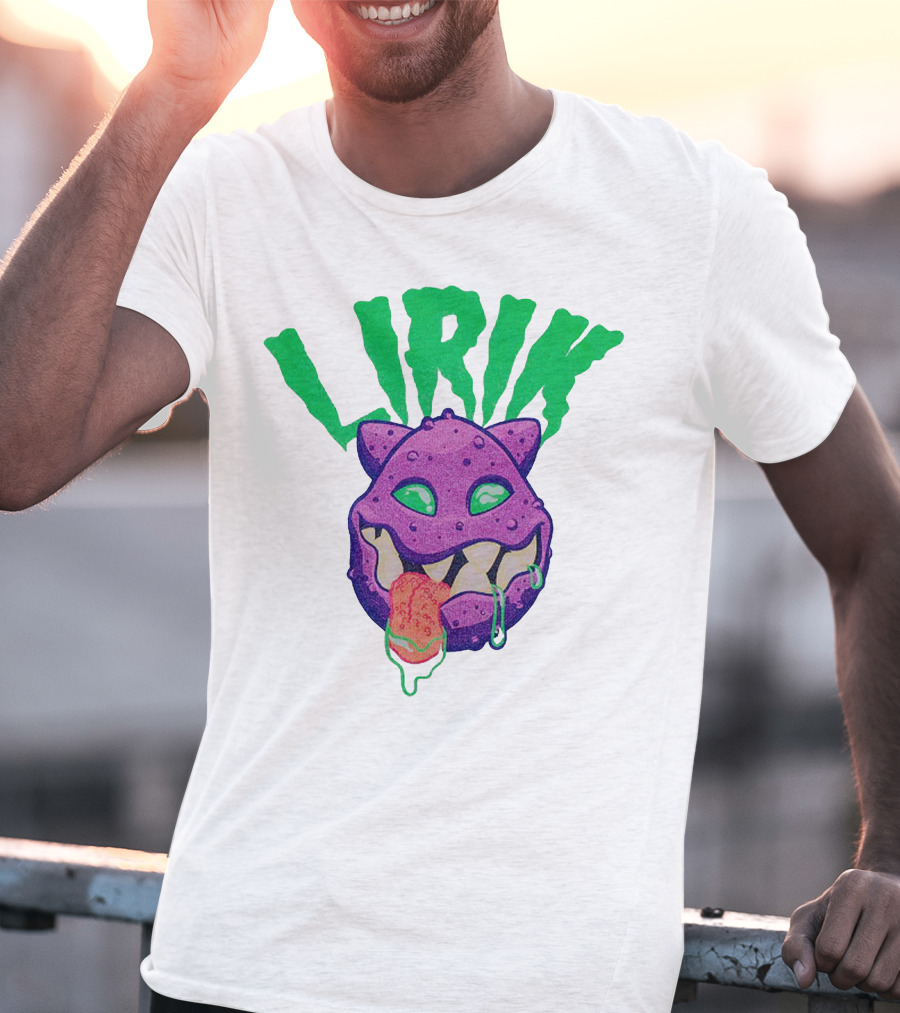 LIRIK JAWS LS Monster Head T-Shirt