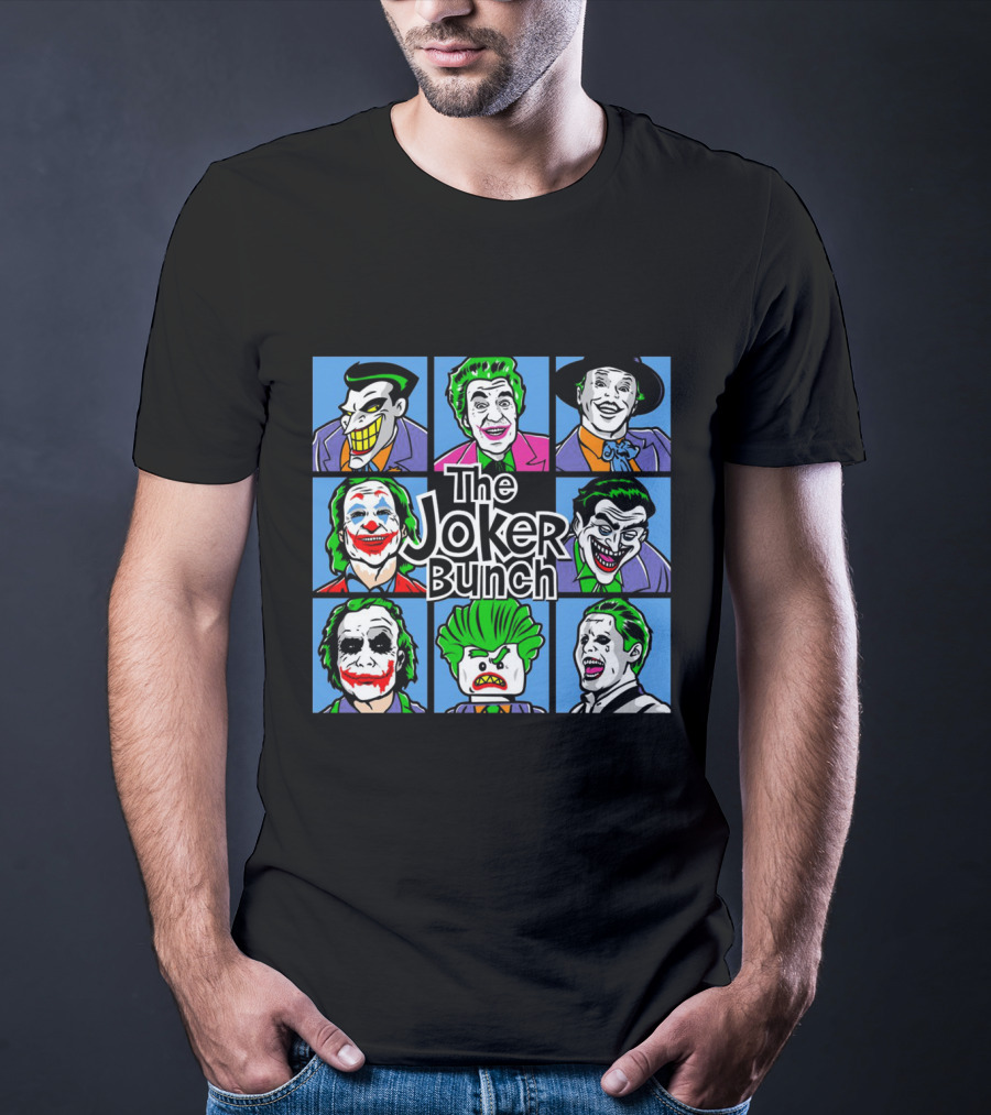 The Joker Bunch Iconic Joker Characters Compilation T-Shirt
