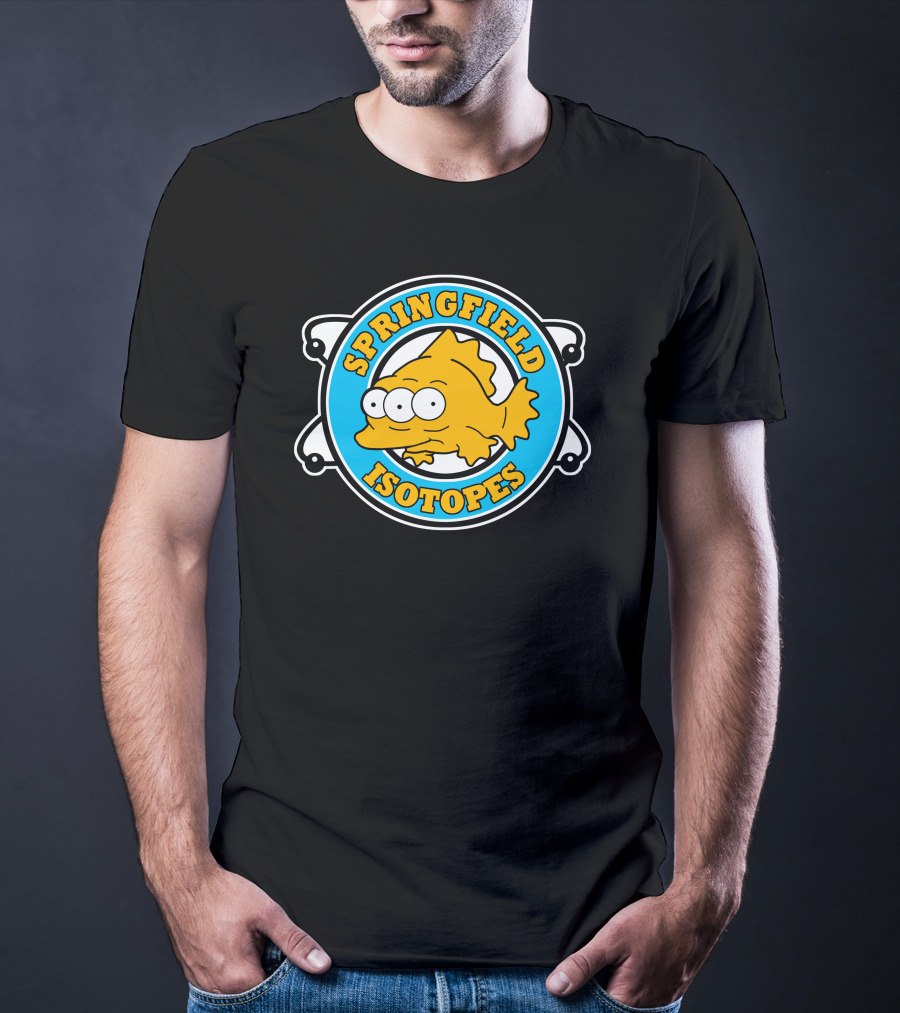 Springfield Isotopes Atomic Three Eyes Fish T-Shirt