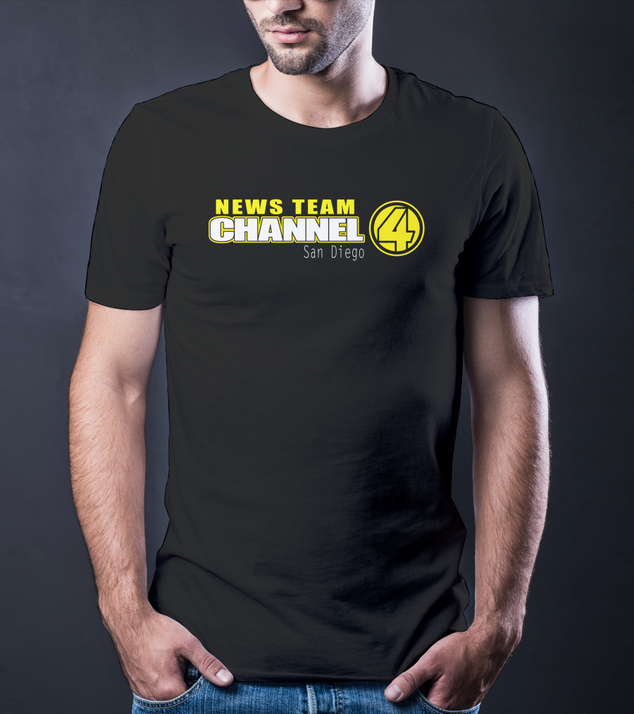 News Team Channel 4 San Diego T-Shirt
