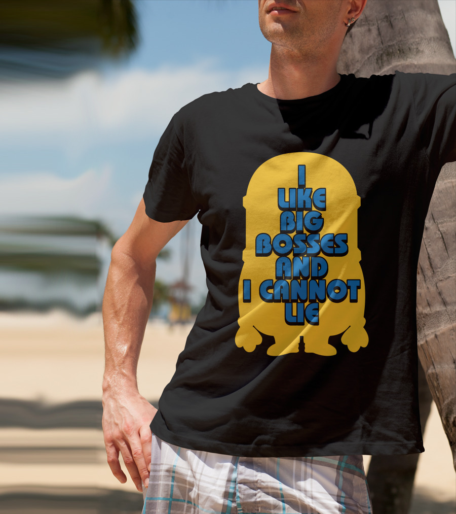 I Like Big Bosses And I Cannot Lie Minion T-Shirt