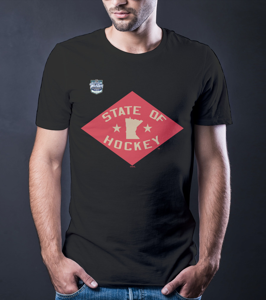 Minnesota Winter Classic State Of Hockey NHL T-Shirt