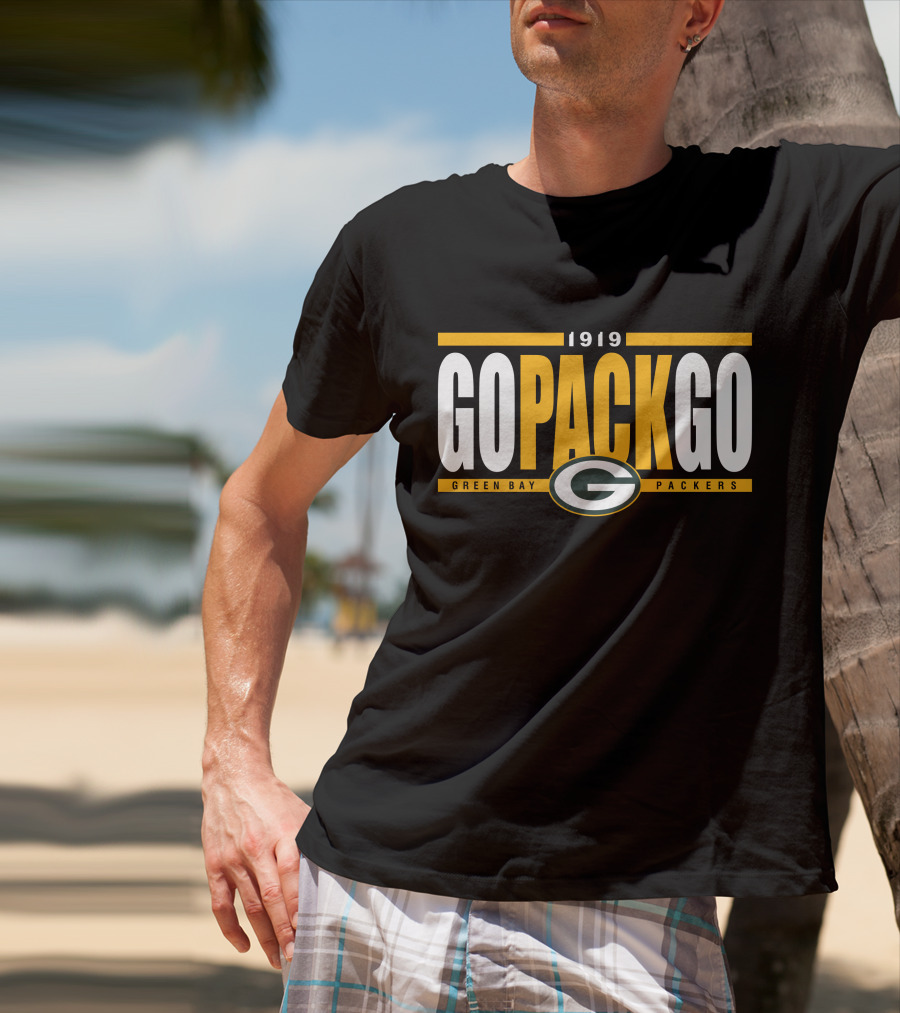 1919 Go Pack Go Green Bay Packers T-Shirt