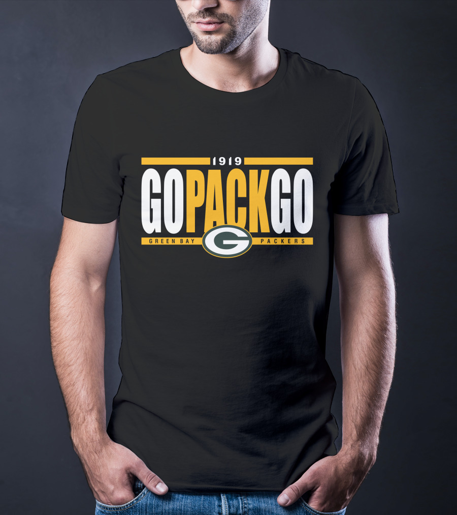 1919 Go Pack Go Green Bay Packers T-Shirt