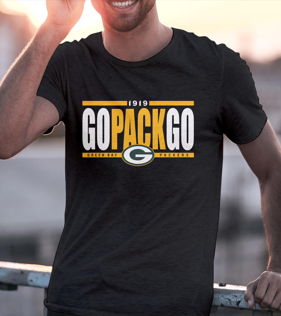 1919 Go Pack Go Green Bay Packers T-Shirt