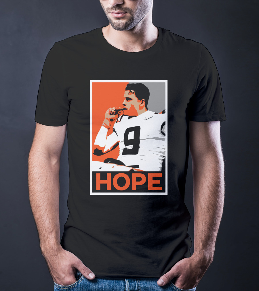 Joe Burrow Cigar Champ Hope T-Shirt