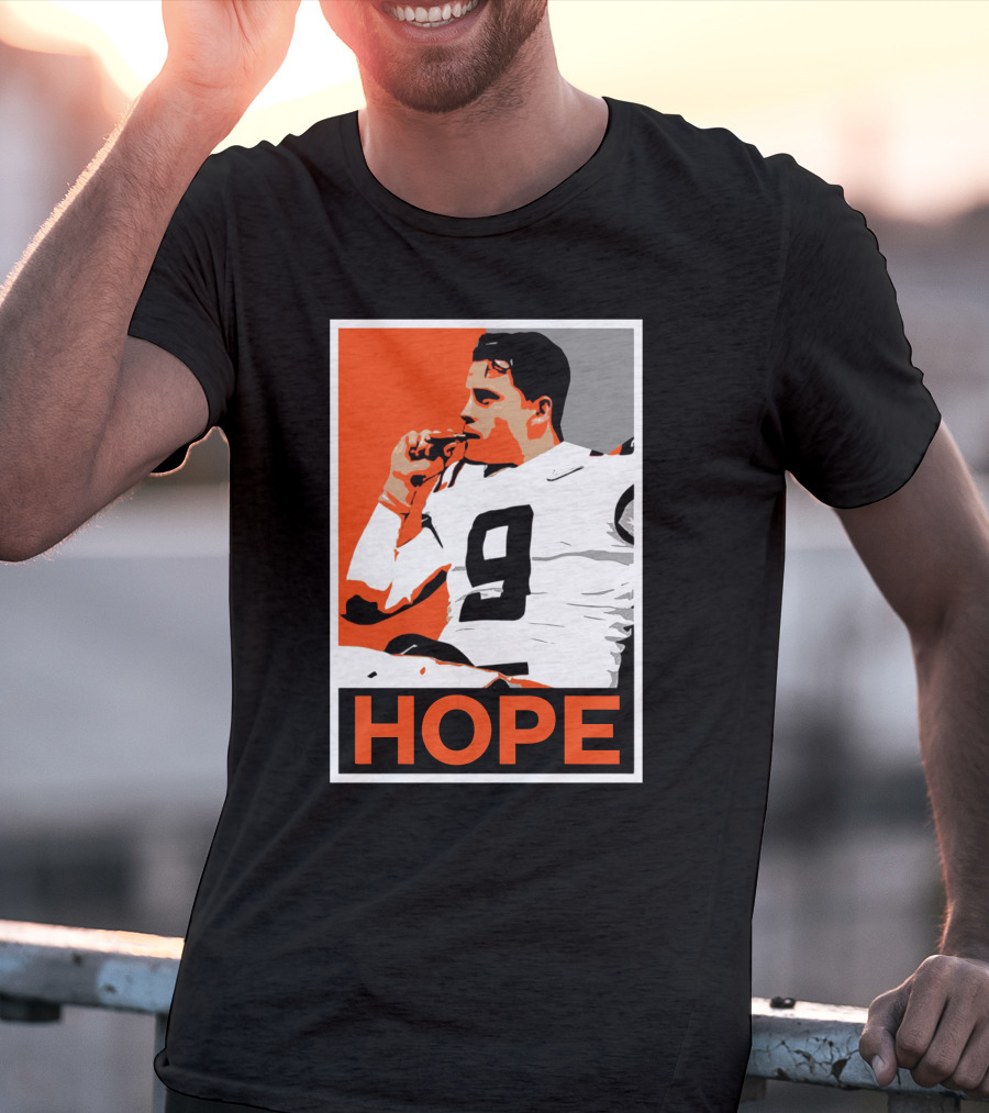 Joe Burrow Cigar Champ Hope T-Shirt