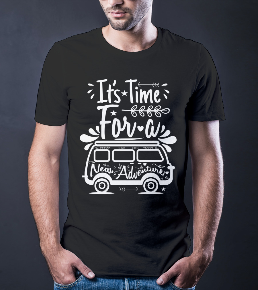 It's Time For A New Adventure With Camper Van Journey T-Shirt