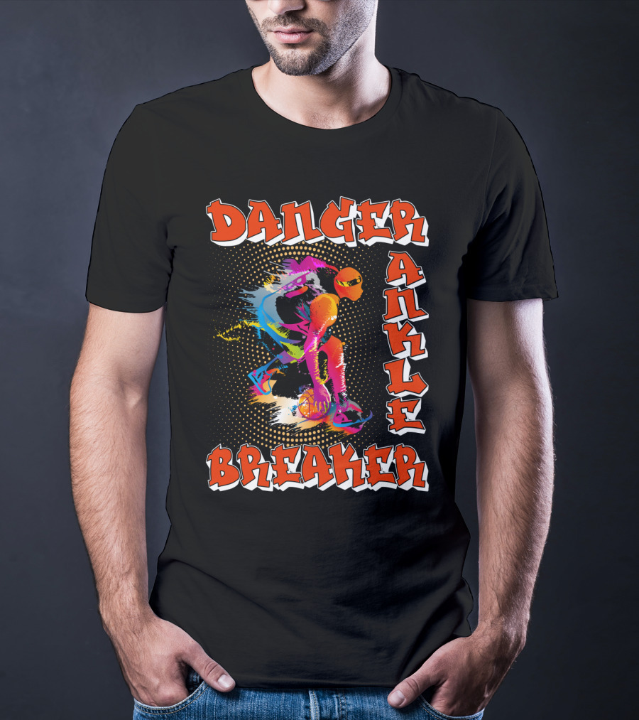 Danger Ankle Breaker Basketball T-Shirt