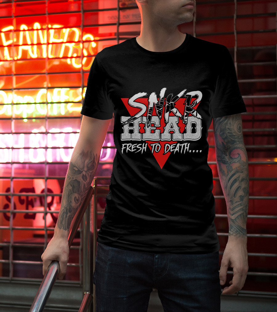 SNKR Head Fresh To Death T-Shirt