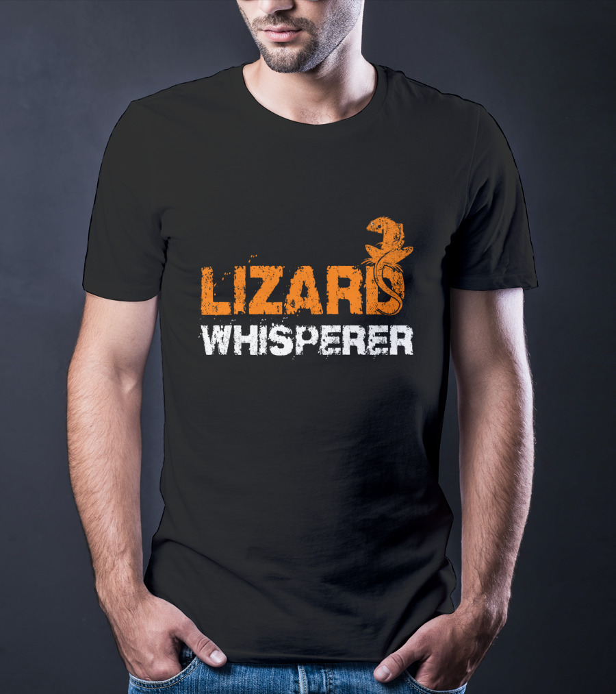 Lizard Whisperer Reptile Enthusiast T-Shirt