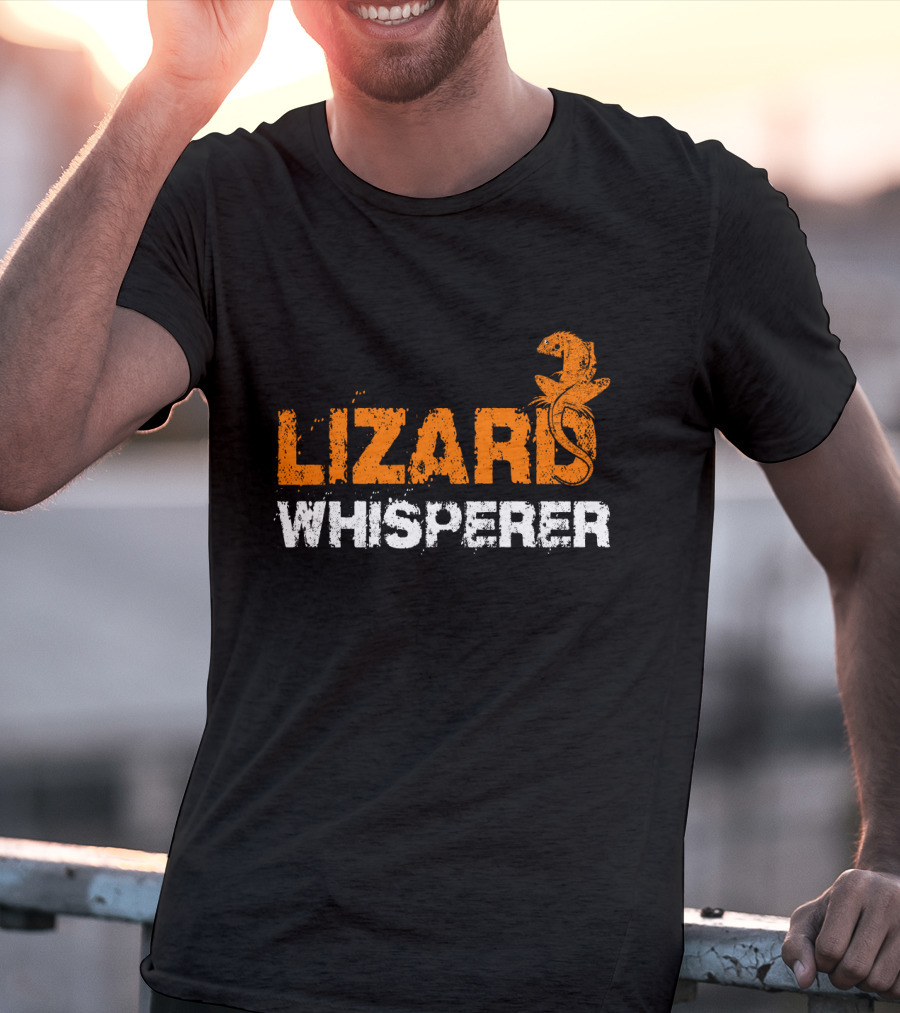 Lizard Whisperer Reptile Enthusiast T-Shirt