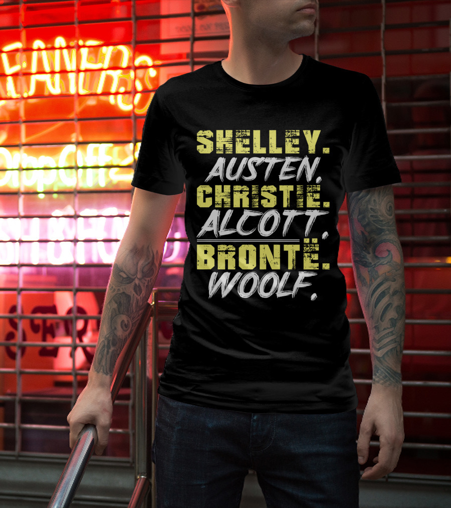 Shelley Austen Christie Alcott Bronte Woolf T-Shirt
