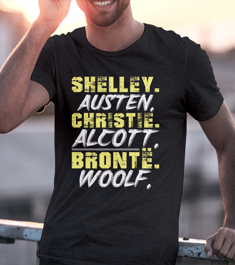 Shelley Austen Christie Alcott Bronte Woolf T-Shirt