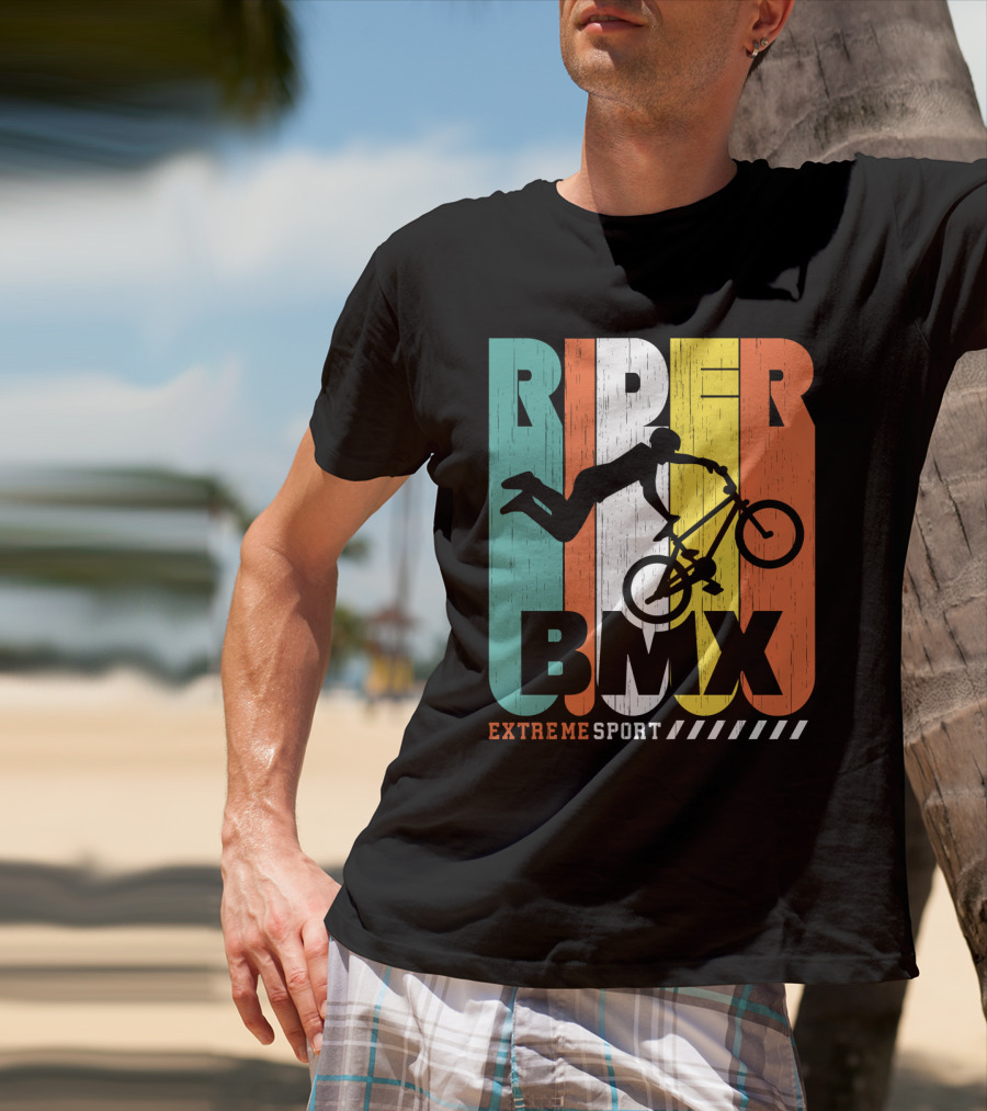 Rider BMX Extreme Sport T-Shirt