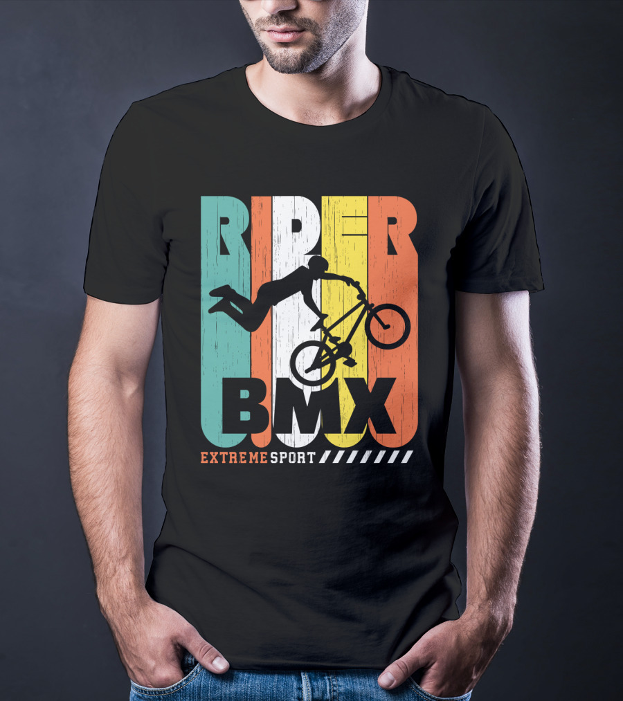 Rider BMX Extreme Sport T-Shirt