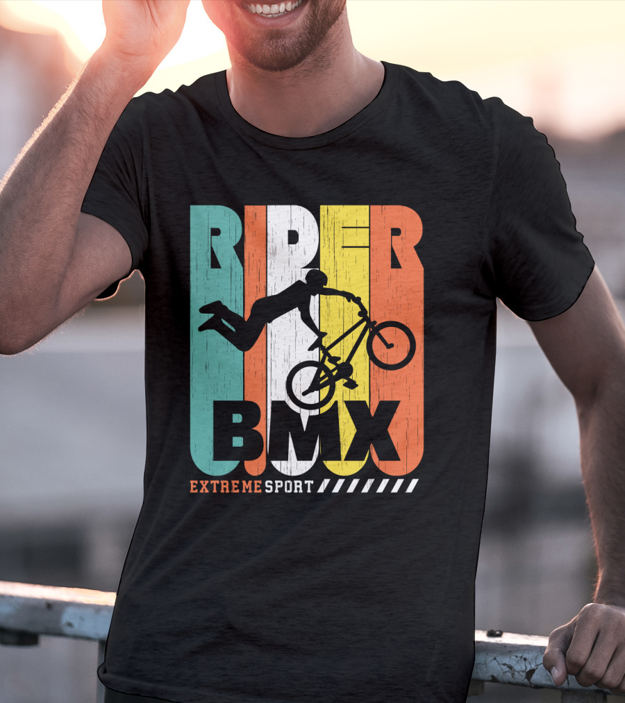 Rider BMX Extreme Sport T-Shirt