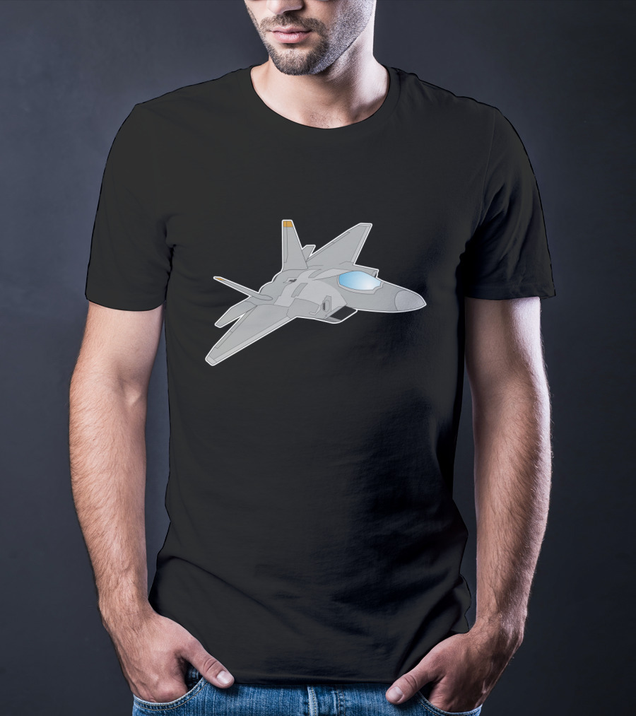 Airplane Force Fighter Combat Military F22 Raptor Jet T-Shirt