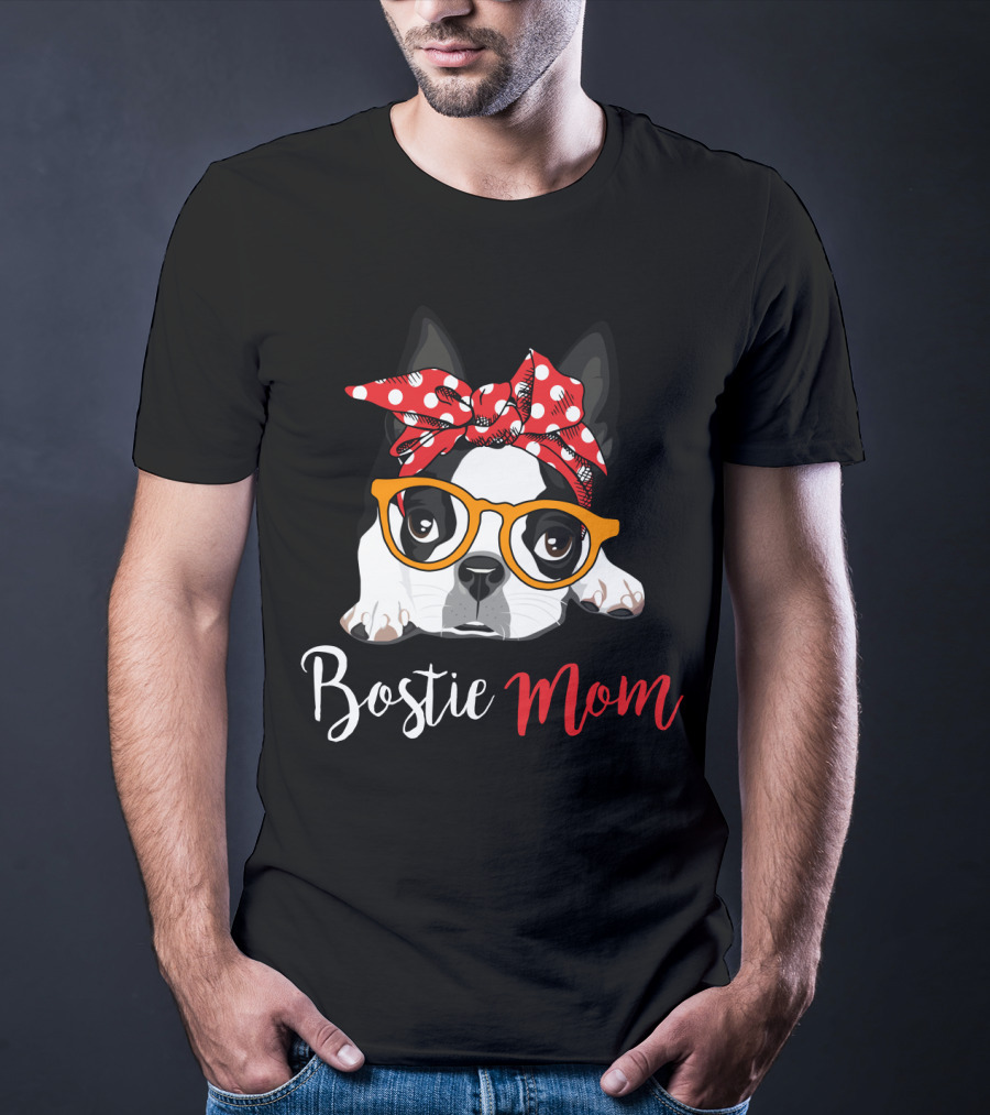 Bostie Mom T-Shirt