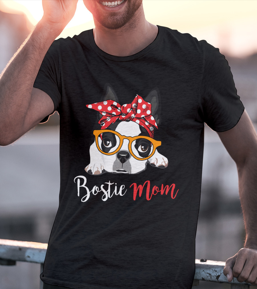 Bostie Mom T-Shirt