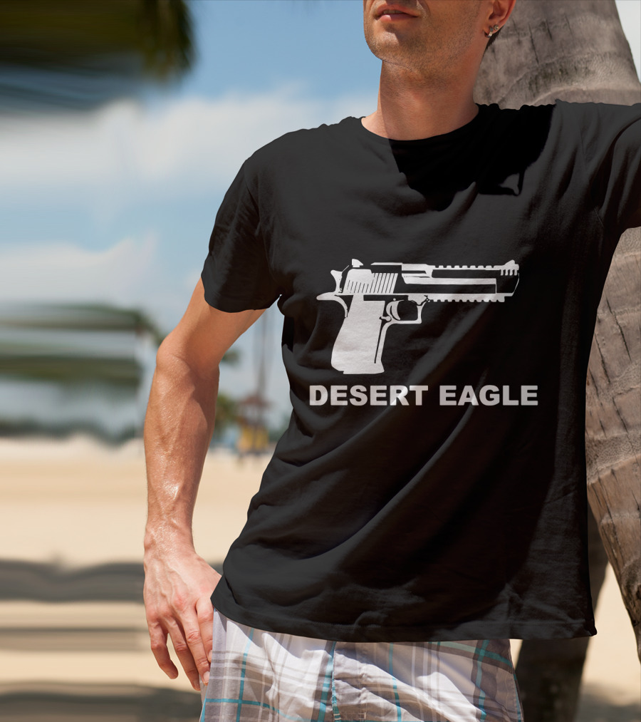 Desert Eagle .50AE .44 Magnum 50 Cal Deagle Gun T-Shirt