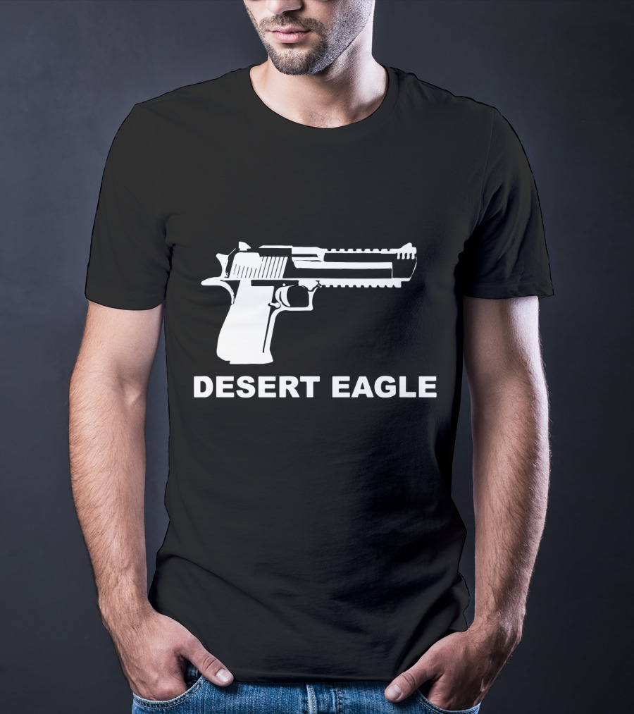 Desert Eagle .50AE .44 Magnum 50 Cal Deagle Gun T-Shirt