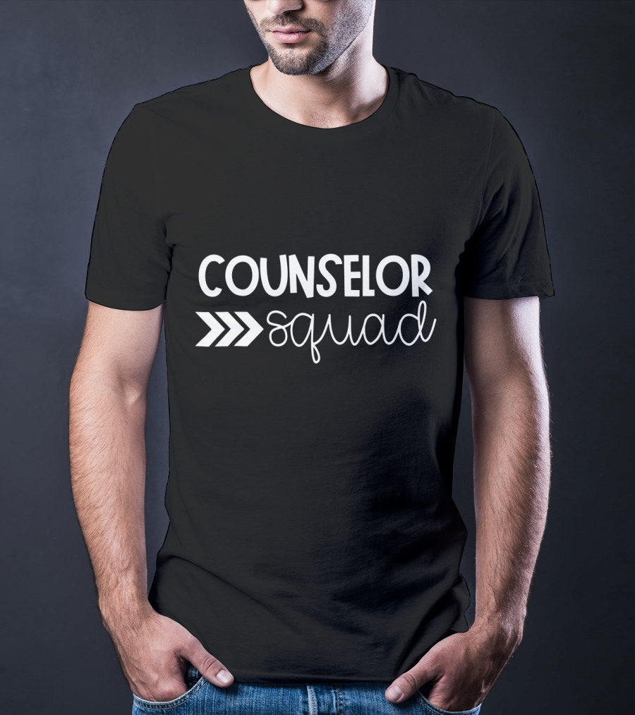 Counselor Squad Team Counseling Arrow T-Shirt