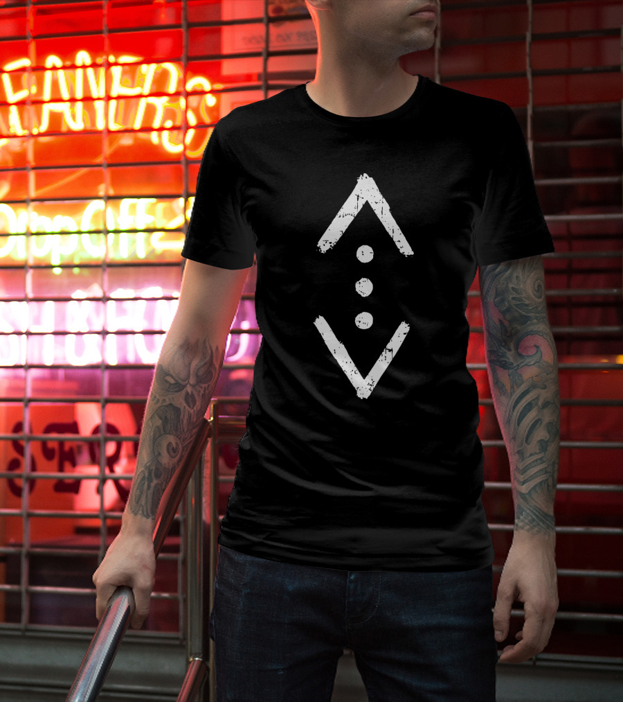 Cukur Sembol Icon Tattoo Cukur T-Shirt